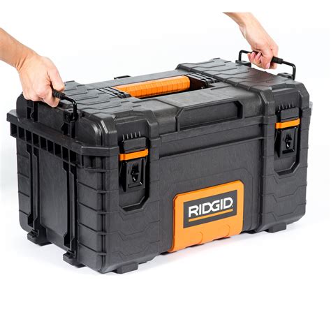 ridgid steel tool box|ridgid tool box with drawers.